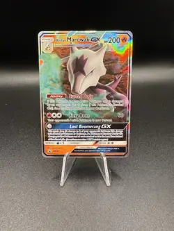Alolan Marowak GX - SM187 Pokemon SM Promos Holo Promo - Image 1