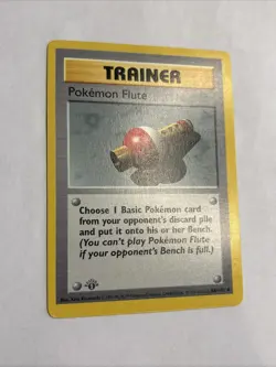 Pokemon Flute 086/102 Base Set 1 st edition (Shadowless) Regular - Image 2