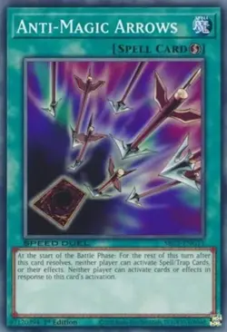 Anti-Magic Arrows - SBC1-ENG11 - Common - 1st Edition - Lightly Played - Image 1