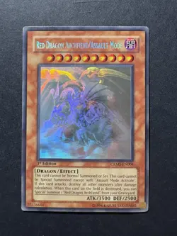 Yugioh Red Dragon Archfiend/Assault Mode CRMS-EN004 - Ghost Rare 1st - Image 1