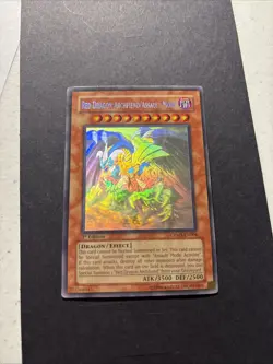 Yugioh Red Dragon Archfiend/Assault Mode CRMS-EN004 - Ghost Rare 1st - Image 2