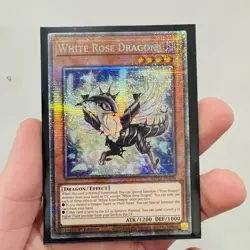 Yu-Gi-Oh! TCG White Rose Dragon 1st Edition Starlight Rare NM - Image 1