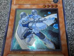 Yu-Gi-Oh! Elemental Hero Bubbleman CRV-EN014 Ultimate Rare 1st Edition MP - Image 3