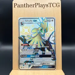 Pokemon Card Shiny Silvally GX SV79/SV94 Hidden Fates Holo Full Art Ultra NM - Image 1