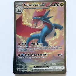 Salamence EX SIR 187/159 Pokemon TCG Card Journey Together - Image 1