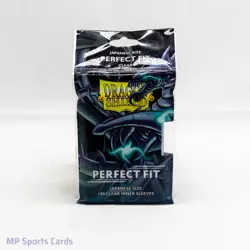 (1) Dragon Shield Perfect Fit Clear Japanese Size 100ct Inner Card Sleeves - Image 1