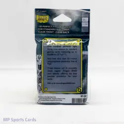 (1) Dragon Shield Perfect Fit Clear Japanese Size 100ct Inner Card Sleeves - Image 2