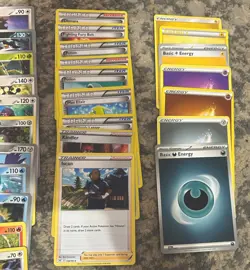 Pokemon 100 Card Bundle Common Uncommon Holos 1 Rare - Image 4