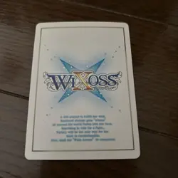 Wixoss Utrus Secret Card Signed Trading - Image 2