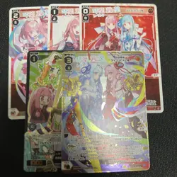 WIXOSS Trading Card Akane Aoi Promo Foil Playable - Image 1