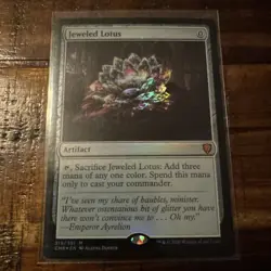 MTG Commander Legends JEWELED LOTUS Foil NM - Image 1