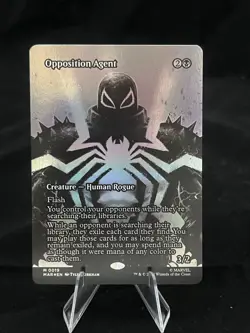 Opposition Agent (Foil) Marvel Bonus Sheet Venom Spiderman - NM - M0019 - MTG - Image 1