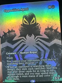 Opposition Agent (Foil) Marvel Bonus Sheet Venom Spiderman - NM - M0019 - MTG - Image 2