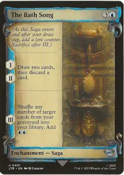 The Bath Song 491 Uncommon MTG Lord of the Rings Middle Earth NM/Mt - Image 1