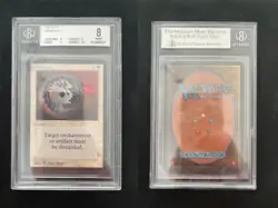 Disenchant ALPHA Mtg NEAR MINT Graded BGS 8 QUAD++ (8/8/9/9.5) - Image 1