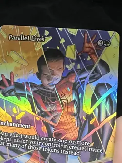 🔥 Parallel Lives (Borderless FOIL!) 0036 - Marvel's Spider-Man MTG NM/M!! - Image 2