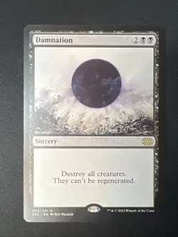 MTG Damnation - Double Masters 2022 - LIGHTLY PLAYED - Image 1