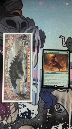 MTG Wayward Swordtooth 150 RIX Planeswalker Promo NM/M 💀DeathCoronaNerd💀 - Image 1