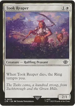 Took Reaper 35 Common MTG Lord of the Rings Middle Earth NM/MT - Image 1