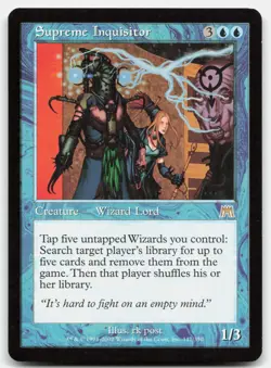 MTG Supreme Inquisitor R Onslaught 117 LP - Image 1