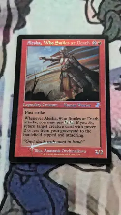 MTG Alesha Who Smiles at Death 338 TSR Retro Foil NM/M 💀DeathCoronaNerd💀 - Image 2