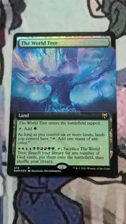 MTG The World Tree Kaldheim 373 KHM Extended Foil EPIC! NM/M 💀DeathCoronaNerd💀 - Image 2