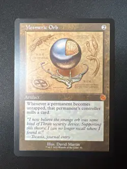 MTG Mesmeric Orb - The Brother’s War: Retro Schematic Artifacts - LIGHTLY PLAYED - Image 1