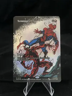 MTG Terminate M0040 Borderless FOIL Marvel Universe Eternal-Legal Spider-Man - Image 1