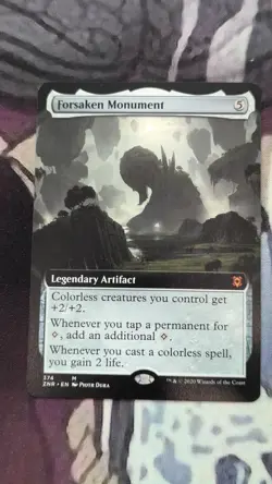 MTG Forsaken Monument Zendikar Rising 374 ZNR Extended NM/M 💀DeathCoronaNerd💀 - Image 2