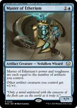Master of Etherium - Near Mint MTG Commander: March of the Machine - Image 1