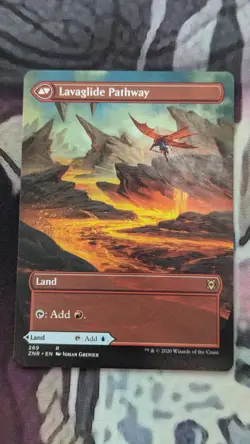MTG Riverglide Pathway Zendikar Rising 289 Borderless NM/M 💀DeathCoronaNerd💀 - Image 4