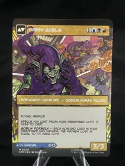 Norman Osborn (Borderless Foil) - M 0220 - Marvel's Spider-Man MTG - Image 2