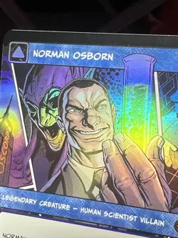 Norman Osborn (Borderless Foil) - M 0220 - Marvel's Spider-Man MTG - Image 3
