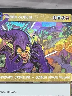 Norman Osborn (Borderless Foil) - M 0220 - Marvel's Spider-Man MTG - Image 4
