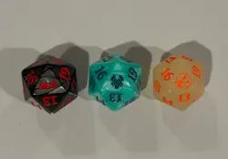 MTG Oversized Spin Down Life Counter D20 Dice Innistrad Midnight Hunt, THB, M20 - Image 1