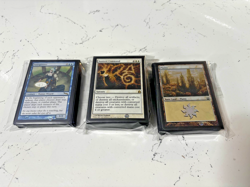 MTG Magic Card Lot 100 Cards Mixed Rares Mythics Lands LP - Image 1