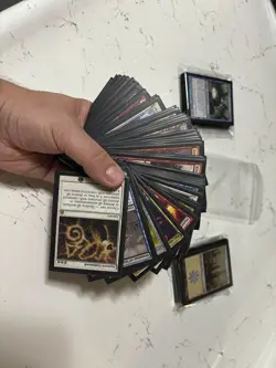 MTG Magic Card Lot 100 Cards Mixed Rares Mythics Lands LP - Image 5