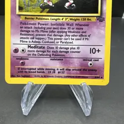 Mr. Mime 6/64 Pokemon Card TCG Jungle Unlimited Holo LP - Image 4