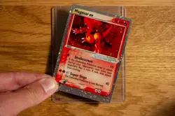 Magmar ex Ultra Rare Holo 100/109 EX Ruby and Sapphire - English Vintage Pokemon - Image 3