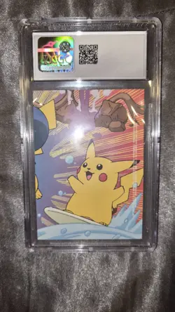 CGC 10 - Pokemon Topps 2000 Ditto #132 TV Animation Series 2 Stick-Ons Pikachu - Image 2