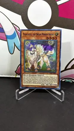 Yugioh CHIM-EN085 Phantasos, the Dream Mirror Friend Super Rare 1st Edition - Image 1