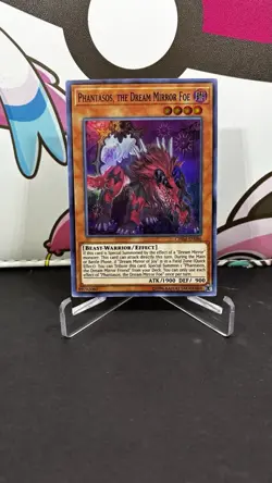 Yugioh CHIM-EN086 Phantasos, the Dream Mirror Foe Super Rare 1st Edition - Image 1