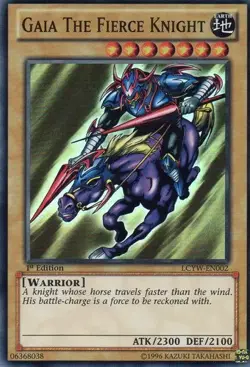 Yugioh! HP Gaia the Fierce Knight - LCYW-EN002 - Super Rare - 1st Edition Heavil - Image 1