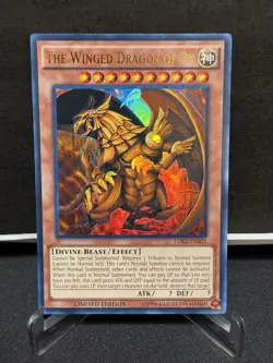LDK2-ENS03 The Winged Dragon of Ra Ultra Rare Limited Edition YuGiOh Card - - Image 1