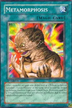 Yugioh! HP Metamorphosis - PGD-090 - Common - Unlimited Edition Heavily Played, - Image 1