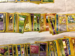 LOT OF ~130 VINTAGE POKEMON CARDS - Image 2