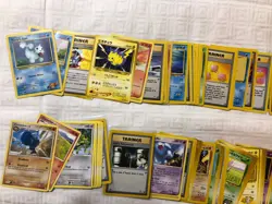 LOT OF ~130 VINTAGE POKEMON CARDS - Image 3