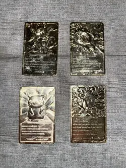1999 Burger King Gold-Plated Pokemon Cards - Set of 4 - Image 3