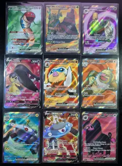 9 ULTRA RARE FULL ART ONLY Pokemon Card Lot! All NM - Image 1