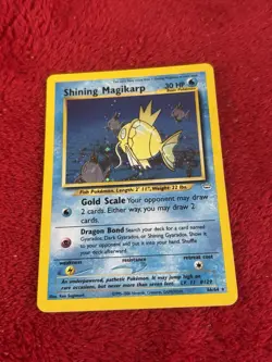 Shining Magikarp 66/64 Neo Revelation Holo Wotc Pokemon Card Lp Vintage - Image 1